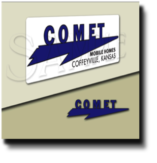 Comet Travel Trailer Decal